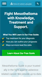 Mobile Screenshot of mesotheliomaguide.com